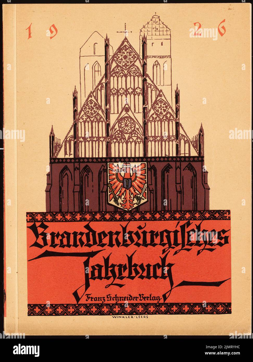 Blunck Erich (1872-1950), i musei della provincia di Brandeburgo. (Da: Brandenburg Jahrbuch 1926) (1926): Prefazione e saggio di Blunck. Stampa con foto, 25,6 x 19,2 cm (inclusi i bordi di scansione) Blunck Erich (1872-1950): Die Museen der Provinz Brandenburg. (Aus: Brandenburgisches Jahrbuch 1926) Foto Stock