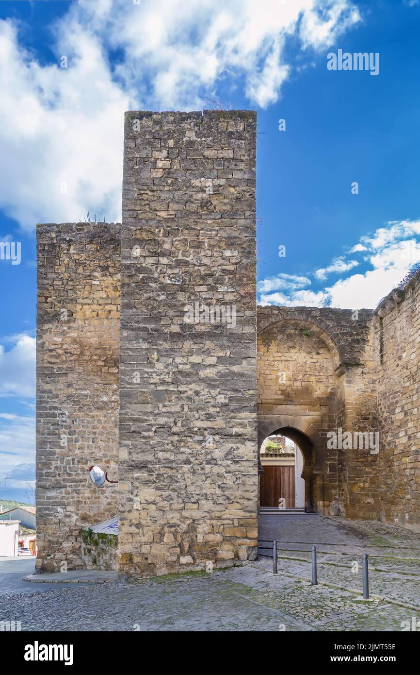Porta Losal, Ubeda, Spagna Foto Stock