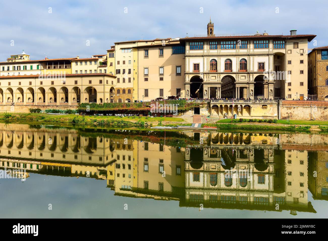 Galleria degli Uffizi a Firenze, Toscana, Italia Foto Stock