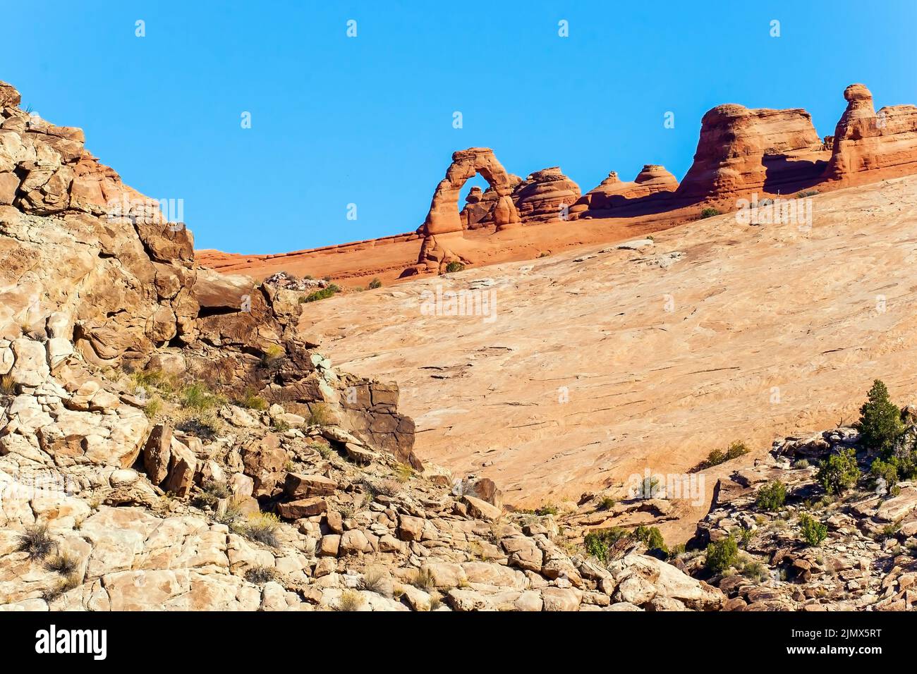 Arco delicato. La bellezza di Arches Foto Stock