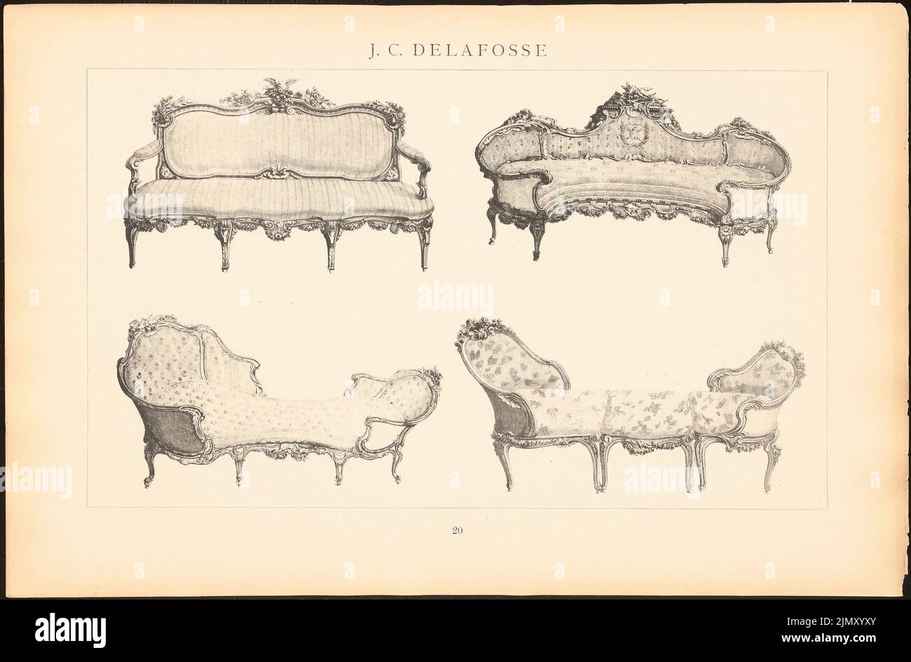 Delafosse J. C. (1734-1789), modelli di ruolo dell'arte nello stile del 18th secolo, Berlino (senza data): Viste. Cucitura su carta, 33,9 x 51,6 cm (inclusi i bordi di scansione) Foto Stock Delafosse J. C. (1734-1789), modelli di ruolo dell'arte nello stile del 18th secolo, Berlino (senza data): Viste. Cucitura su carta, 33,9 x 51,6 cm (inclusi i bordi di scansione) Foto Stock