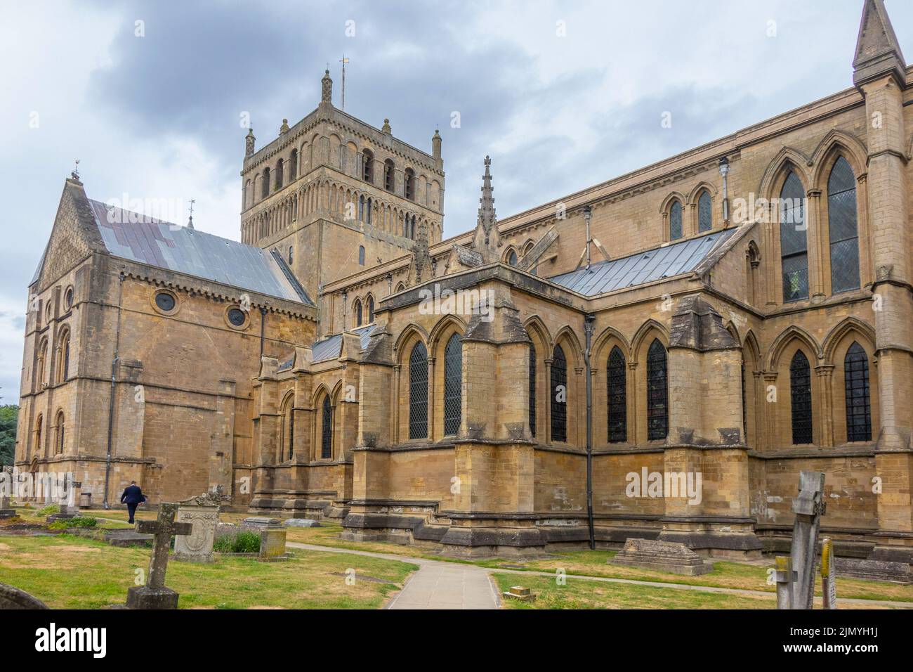 Inghilterra, Nottinghamshire, Southwell, Minster Foto Stock