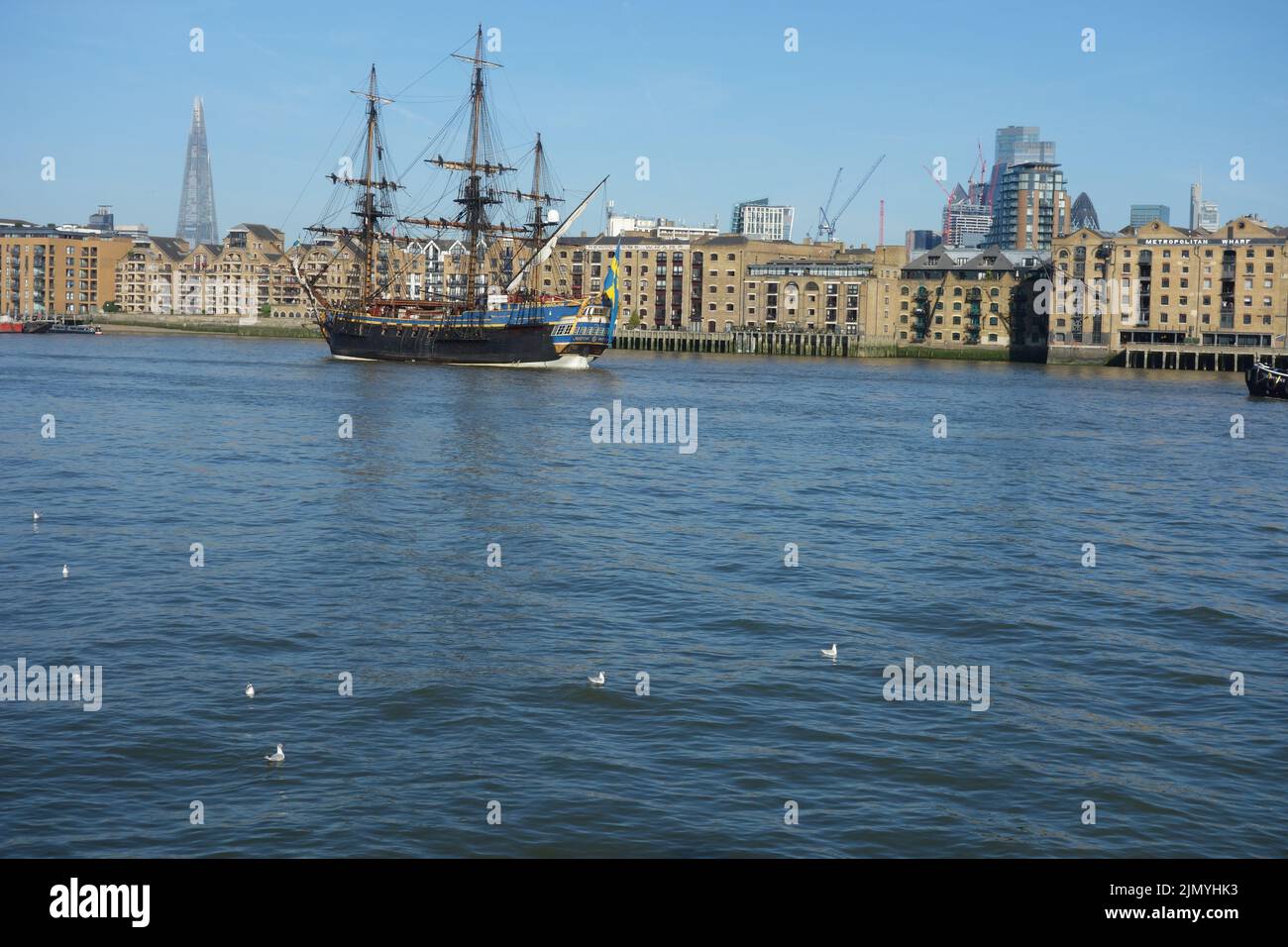 Götheborg di Svezia, Tamigi, Londra, Regno Unito Foto Stock