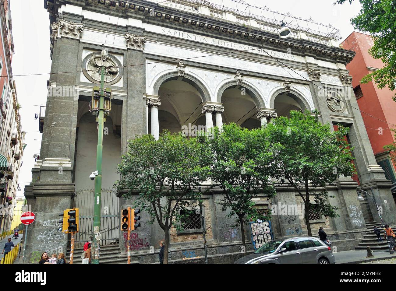 Chiesa di Santa Maria della Sapienza, Napoli, Campania, Italia, Europa Foto Stock