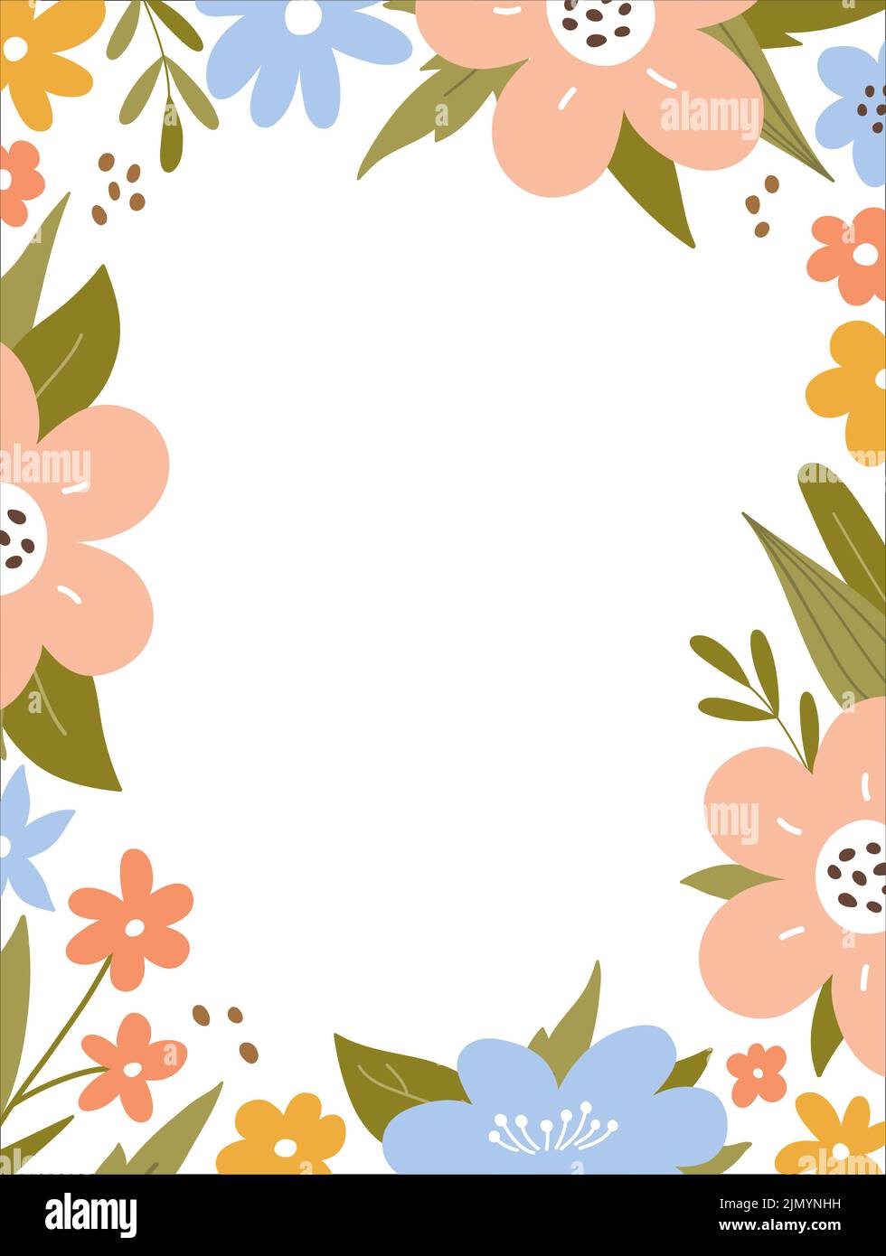 Kwan Crafts Timbri Trasparenti In Silicone – Set Fiori E Foglie – Per Biglietti, Scrapbooking, Decorazioni – 10,5 X 15,5 Cm - 2