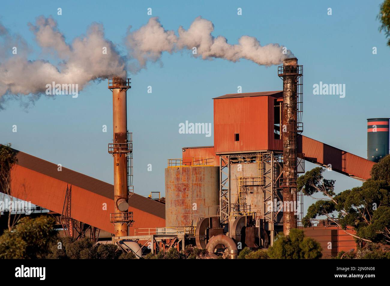 La Whyalla Steel Works, Whyalla, Australia meridionale Foto Stock