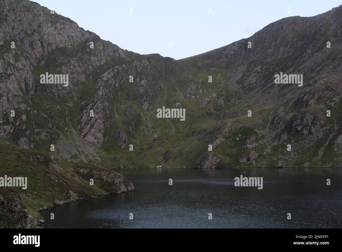 Cadair Idris Llyn Cau Foto Stock
