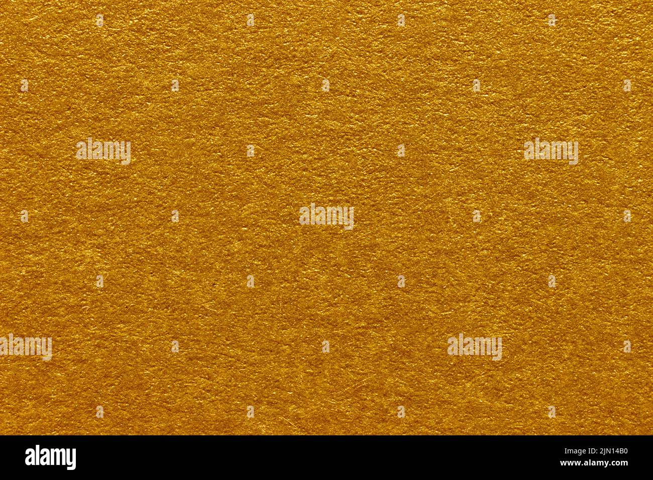 Carta a trama dorata. Modello per la creazione di un layout. Disposizione piatta Foto Stock