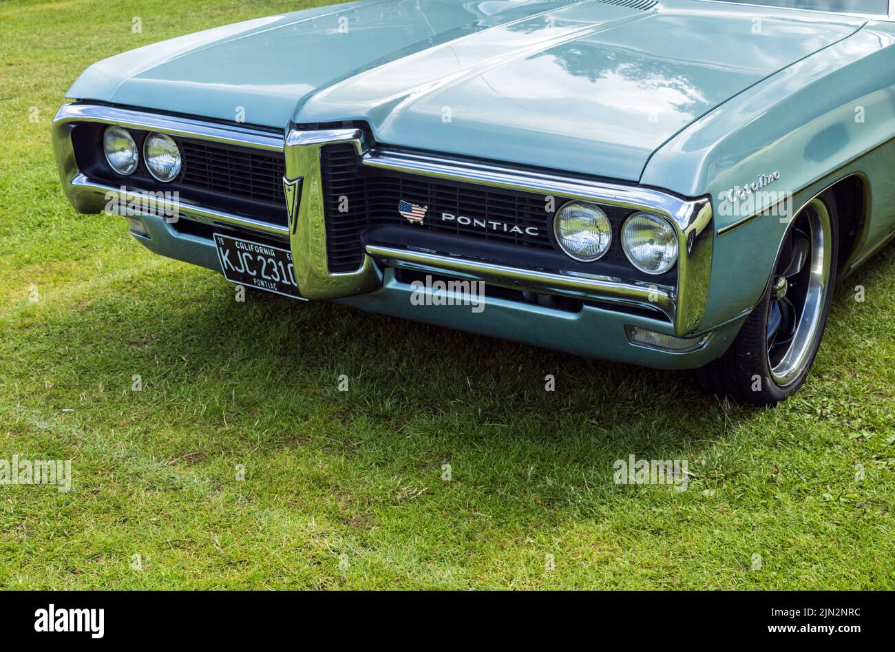 Pontiac Catalina. Hebden Bridge Vintage Weekend 2022. Foto Stock