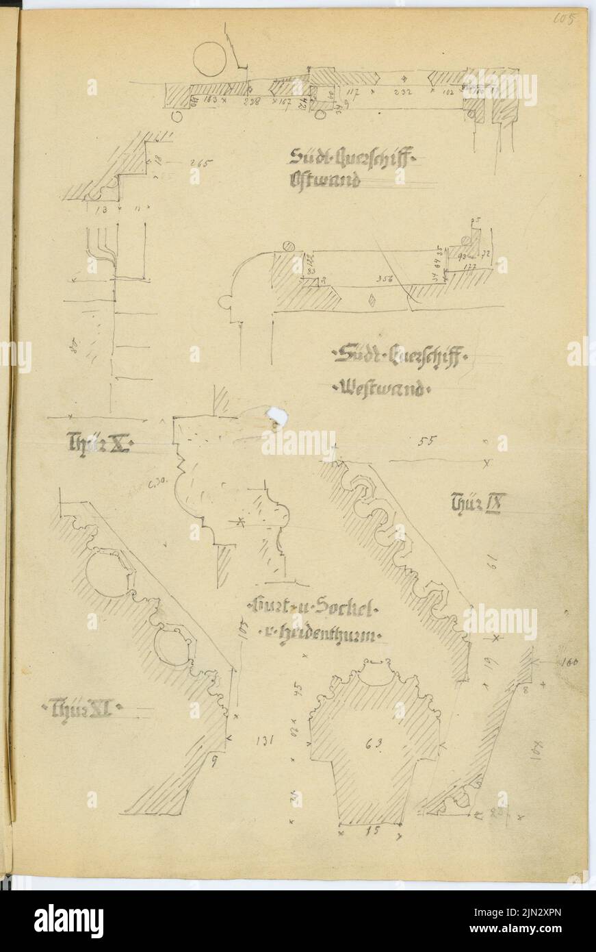 Stiehl otto (1860-1940): Album fotografico 2: Cathedral, Wetzlar Foto Stock