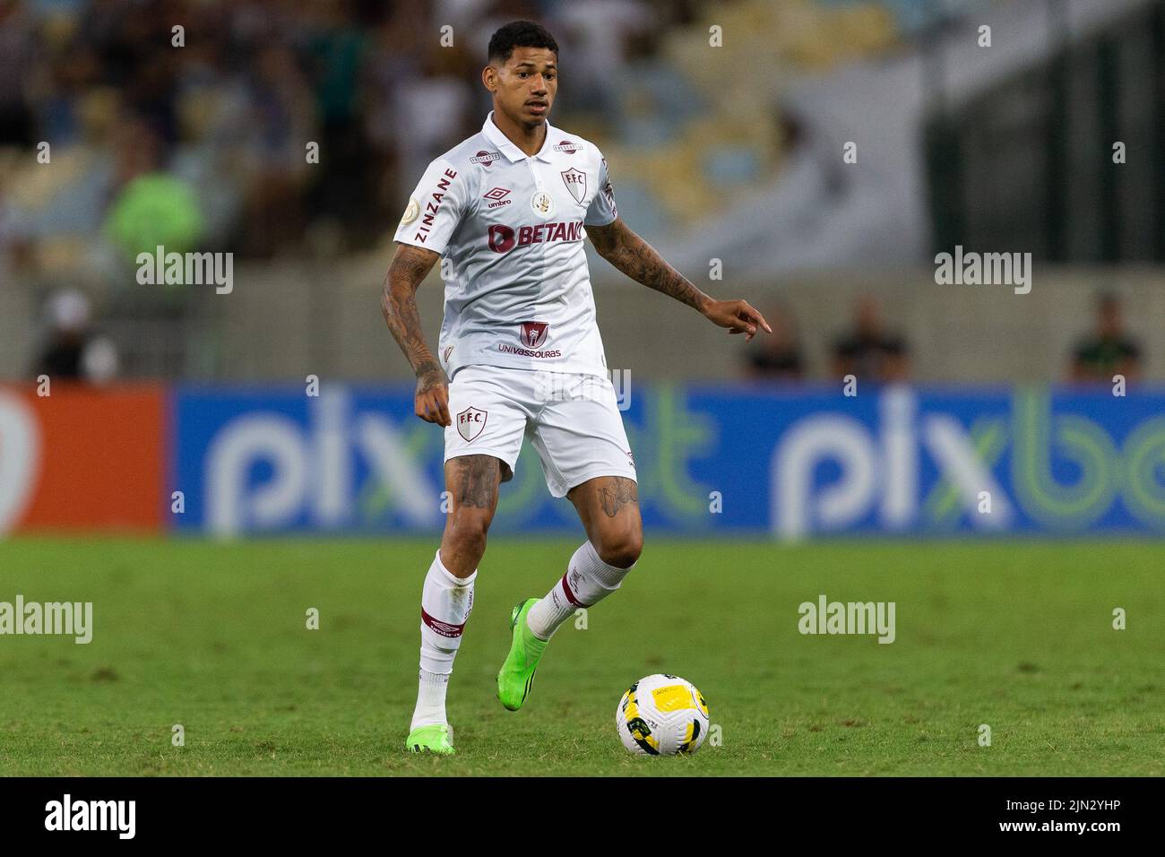 Rio de Janeiro, Brasile. 8th Agosto 2022. MARRONY di Fluminense durante la partita tra Fluminense e Cuiaba come parte di Brasileirao Serie A 2022 al Maracana Stadium il 08 agosto 2022 a Rio de Janeiro, Brasile. Credit: Ruano Carneiro/Carneiro Images/Alamy Live News Foto Stock