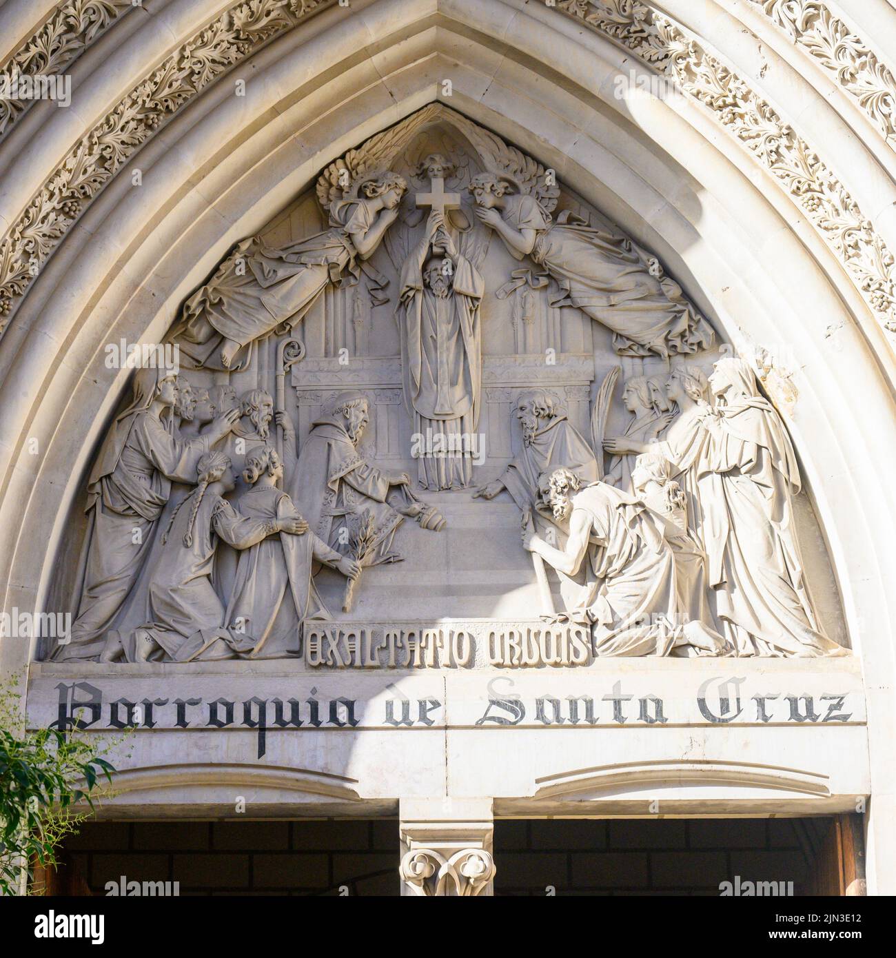 Santa Cruz Parrocchia o Chiesa della Santa Croce, Madrid, Spagna. Foto Stock