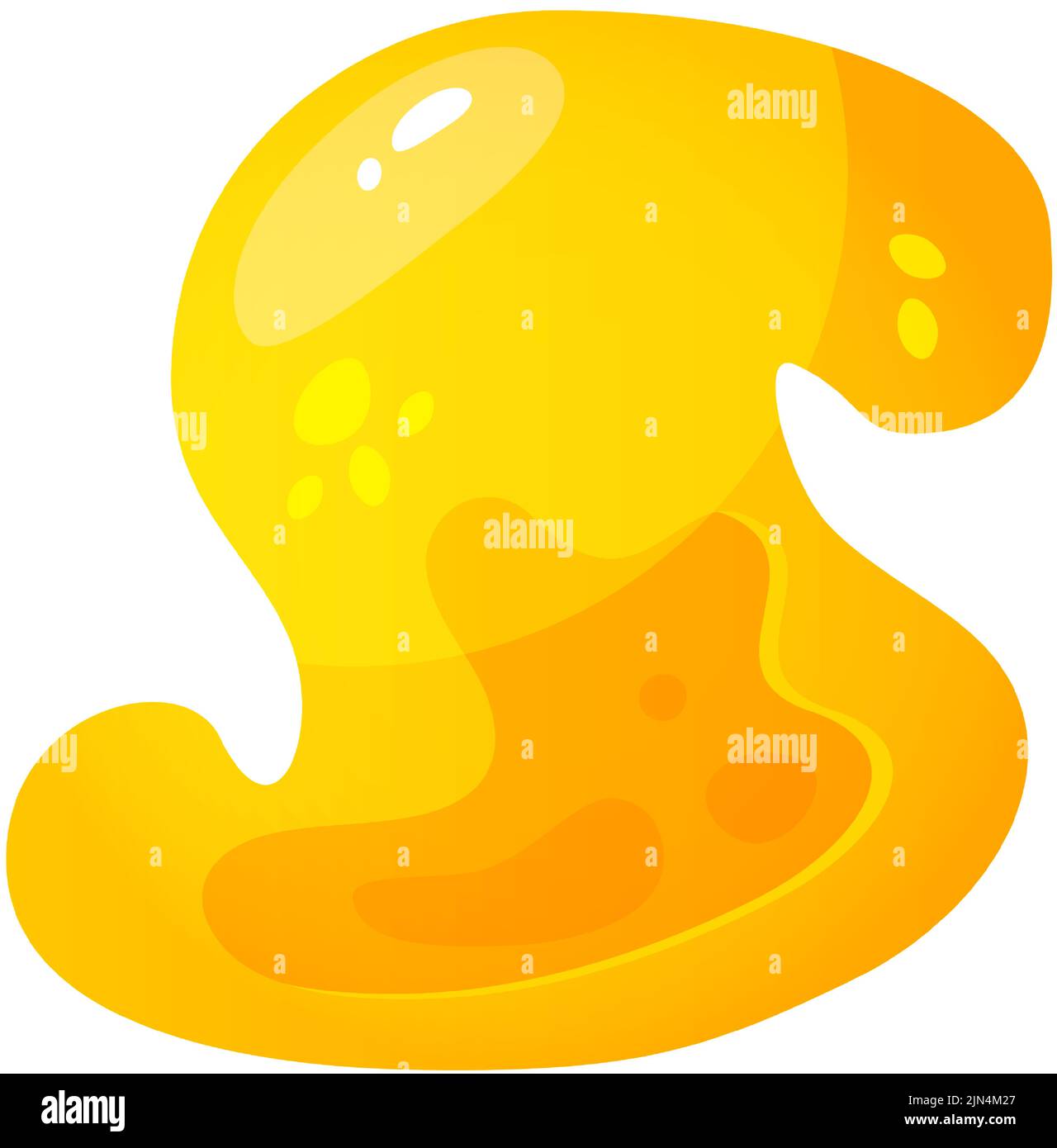 Jelly alfabeti colorati, alfabeto comico per bambini. Carattere Jelly Bright. Tipo di bambini per eventi, promozioni. Illustrazione Vettoriale