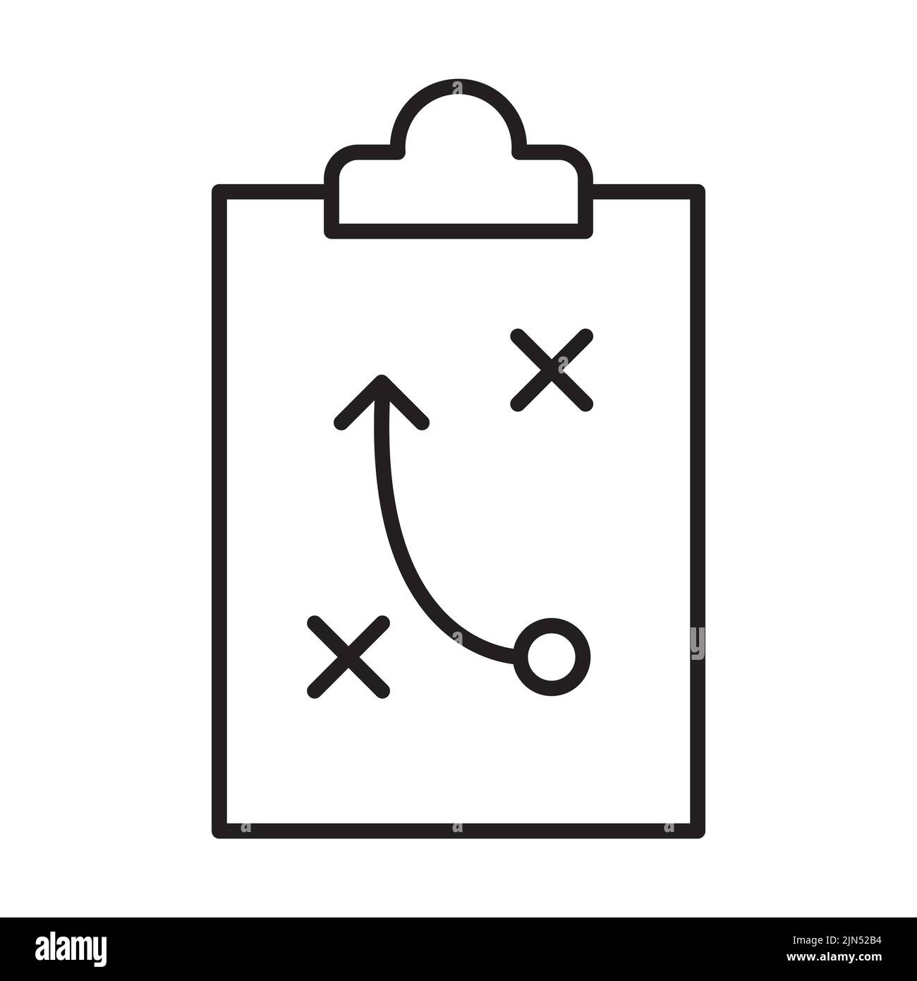 Strategia icona vettore piano strategico segno per il tuo sito web design, logo, app, UI. Illustrazione Illustrazione Vettoriale