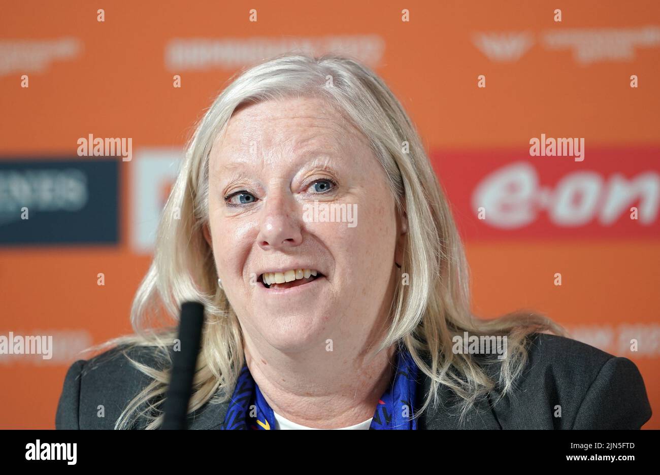 File photo datato 28-07-2022 di Katie Sadleir che crede che il Commonwealth Games vuole essere 'il partner di scelta' per lo sport per provare nuovi formati. Data di emissione: Martedì 2 agosto 2022. Foto Stock