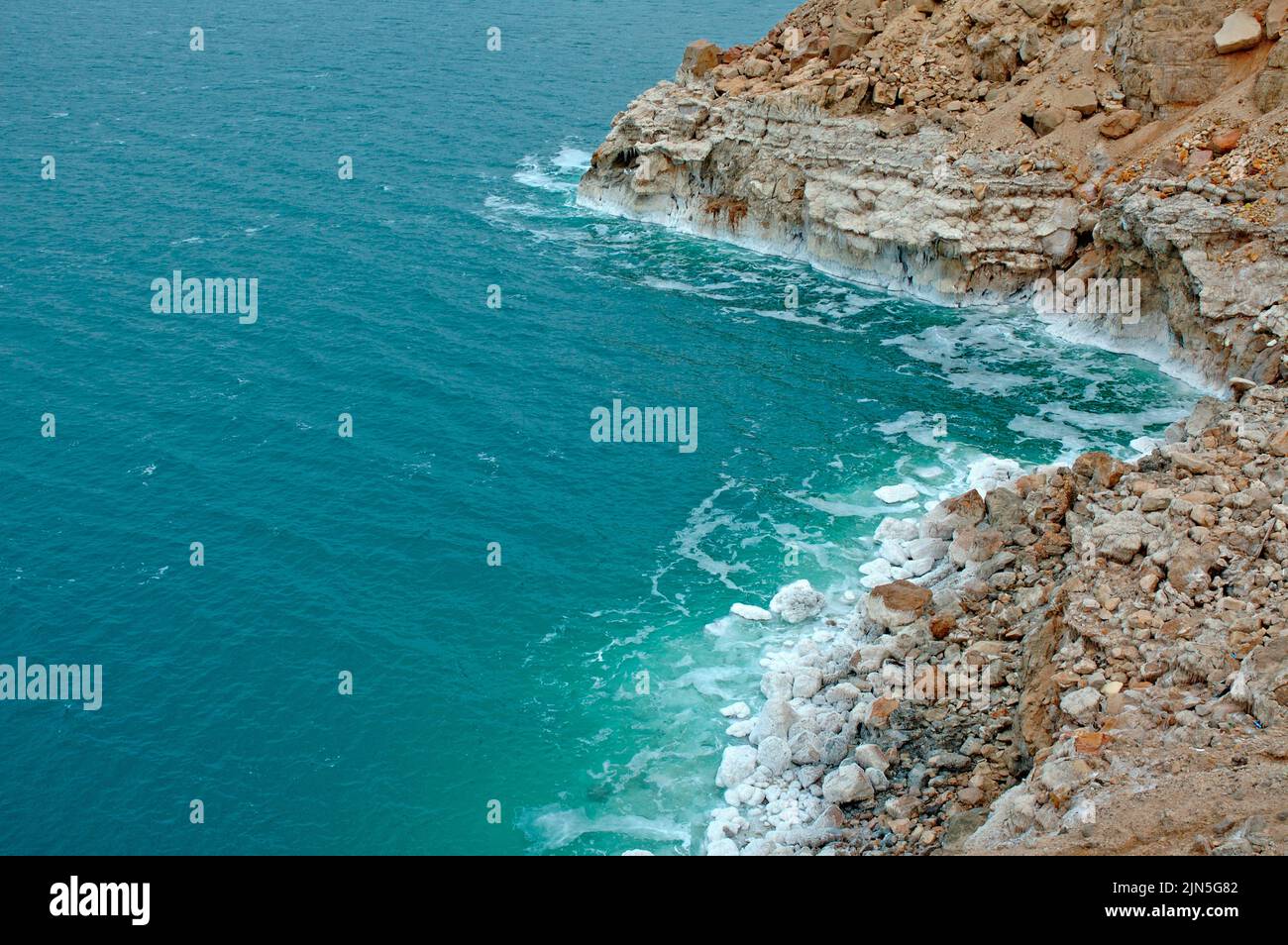 Giordania, Mar Morto Foto Stock