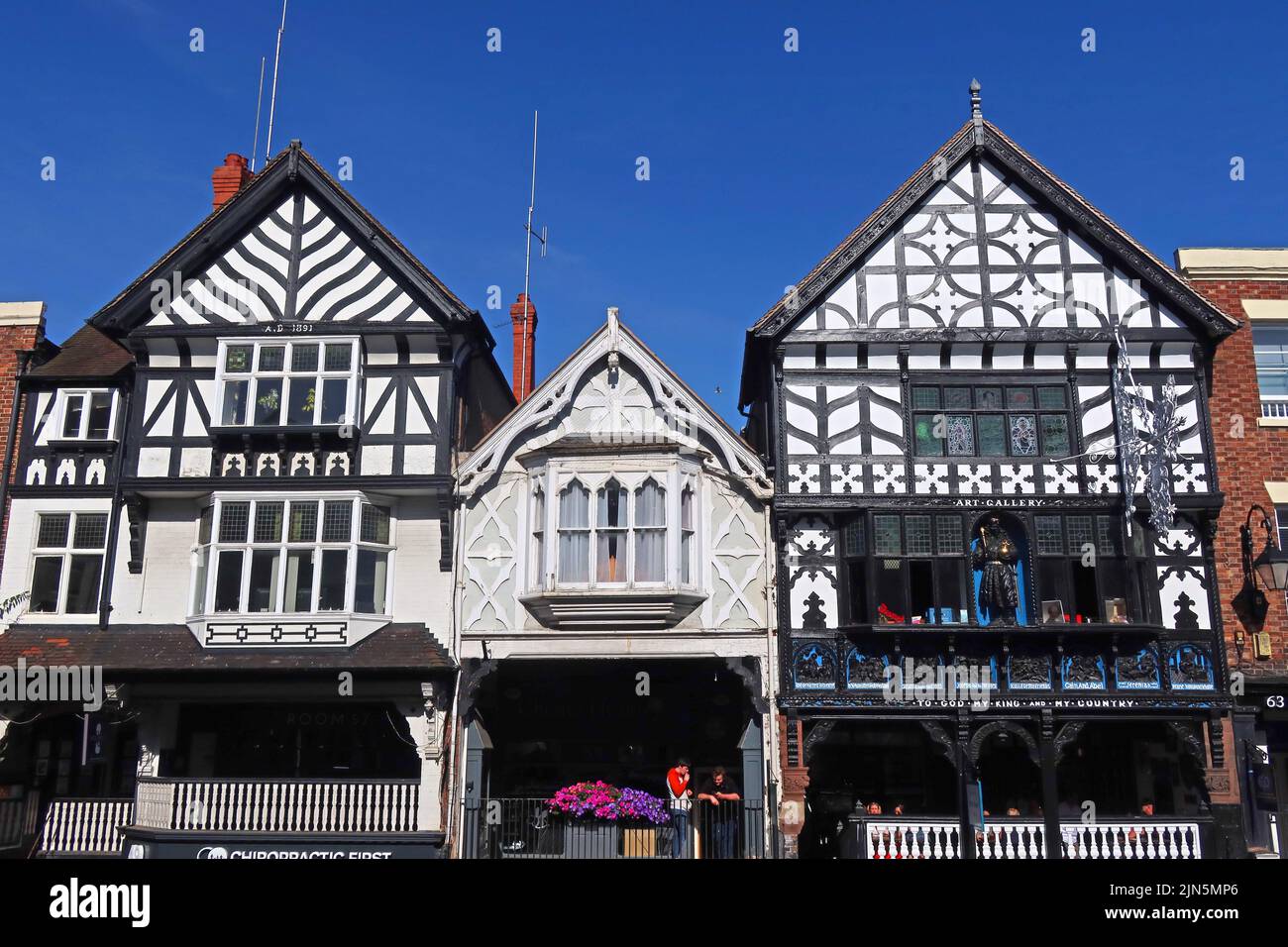 La galleria d'arte di Chester, 22, Bridge Street, Chester, Cheshire, INGHILTERRA, REGNO UNITO, CH1 1NN Foto Stock