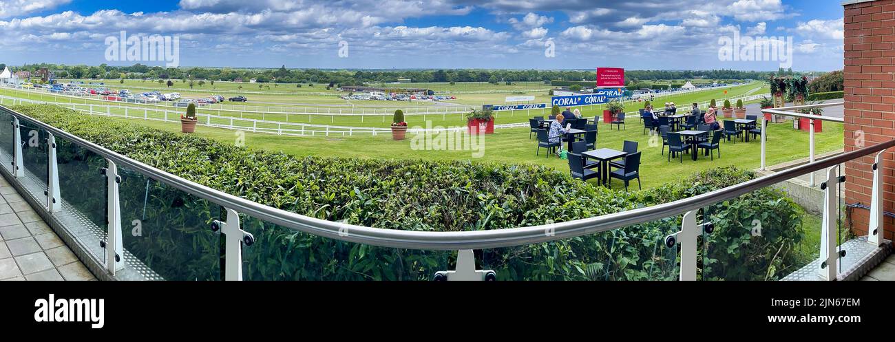 Panoramica di Sandown Foto Stock