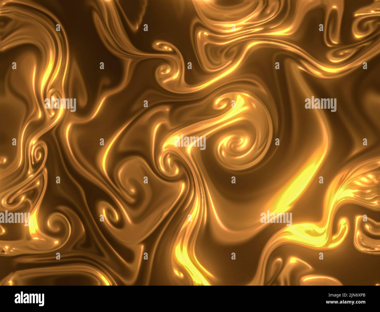 Sfondo astratto di oro liquido colorato. Struttura astratta di acrilico liquido. Foto Stock