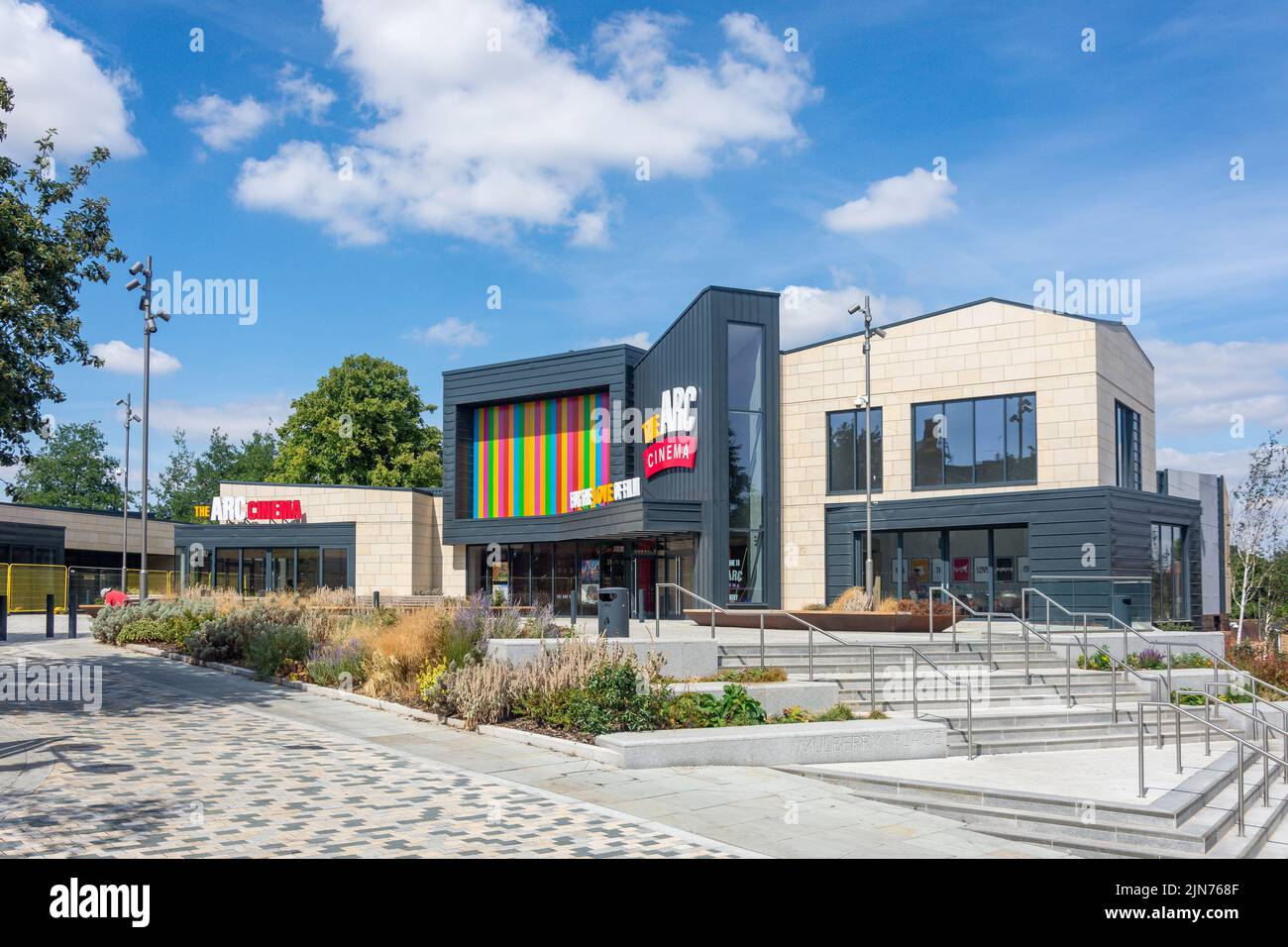 The ARC Cinema, Mulberry Place, Daventry, Northamptonshire, Inghilterra, Regno Unito Foto Stock