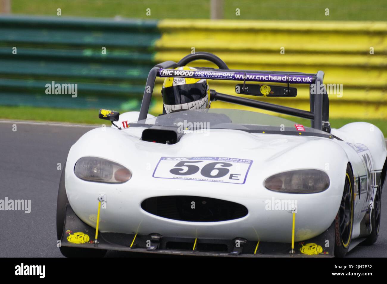 Croft, Inghilterra, 6 agosto 2022. Ian Bambra guida una Ginetta G20 nel CNC Heads Sports/Saloon Championship al Croft Circuit. Credito: Colin Edwards Foto Stock