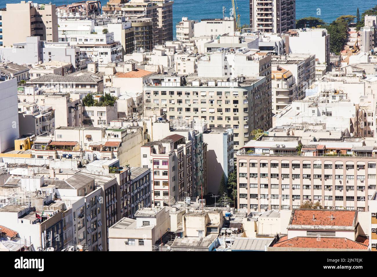 Quartiere di Copacabana a rio de janeiro Foto Stock