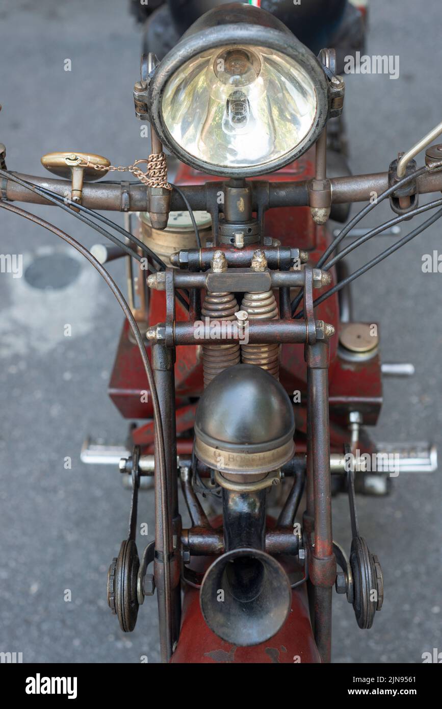 1928 Moto Guzzi Sport 500 cc. Foto Stock