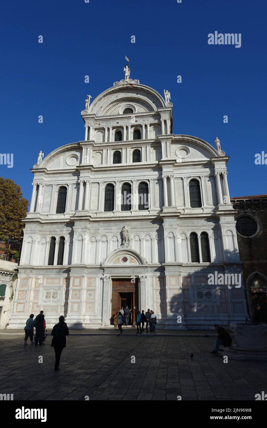 Chiesa di San Zaccaria, Chiesa cattolica, Venezia, Veneto, Italia, Europa, italiano, europeo Foto Stock