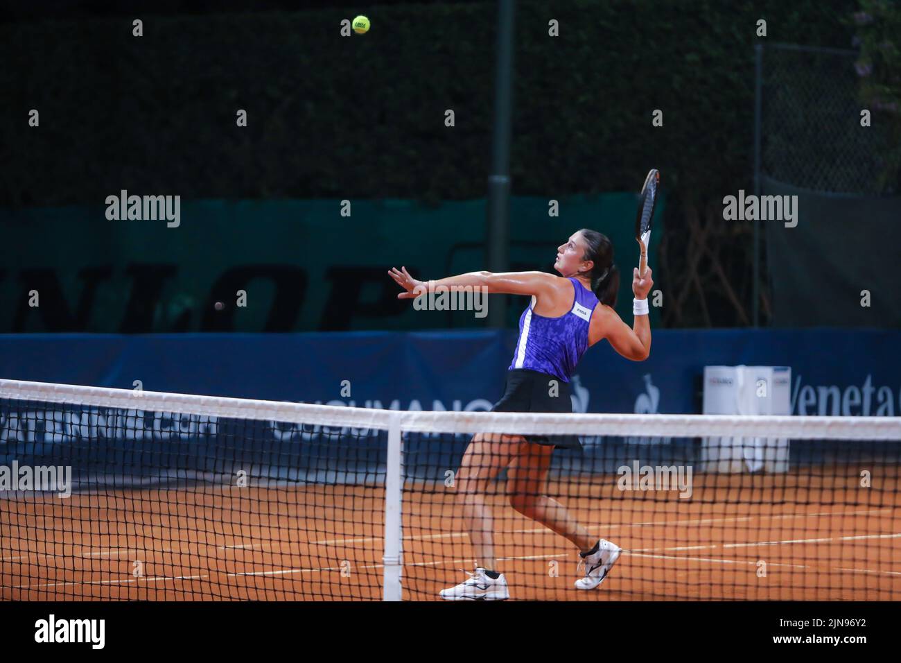 Nuria Brancaccio durante il Palermo Ladies Open 2022. Foto Stock