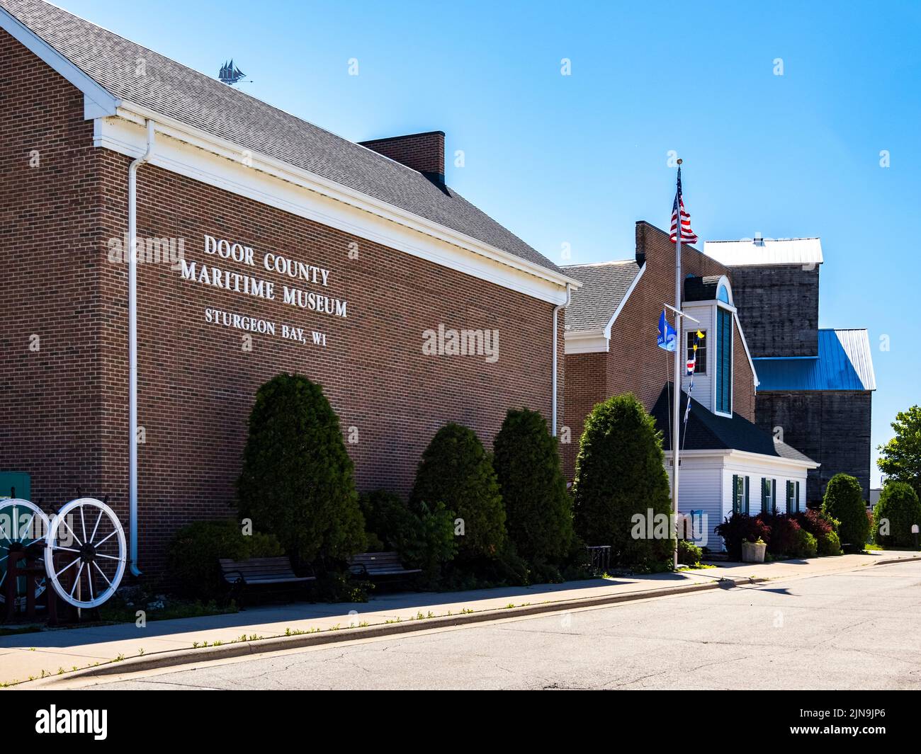 Door County Maritime Museum a Sturgeon Bay, Wisconsin, USA Foto Stock