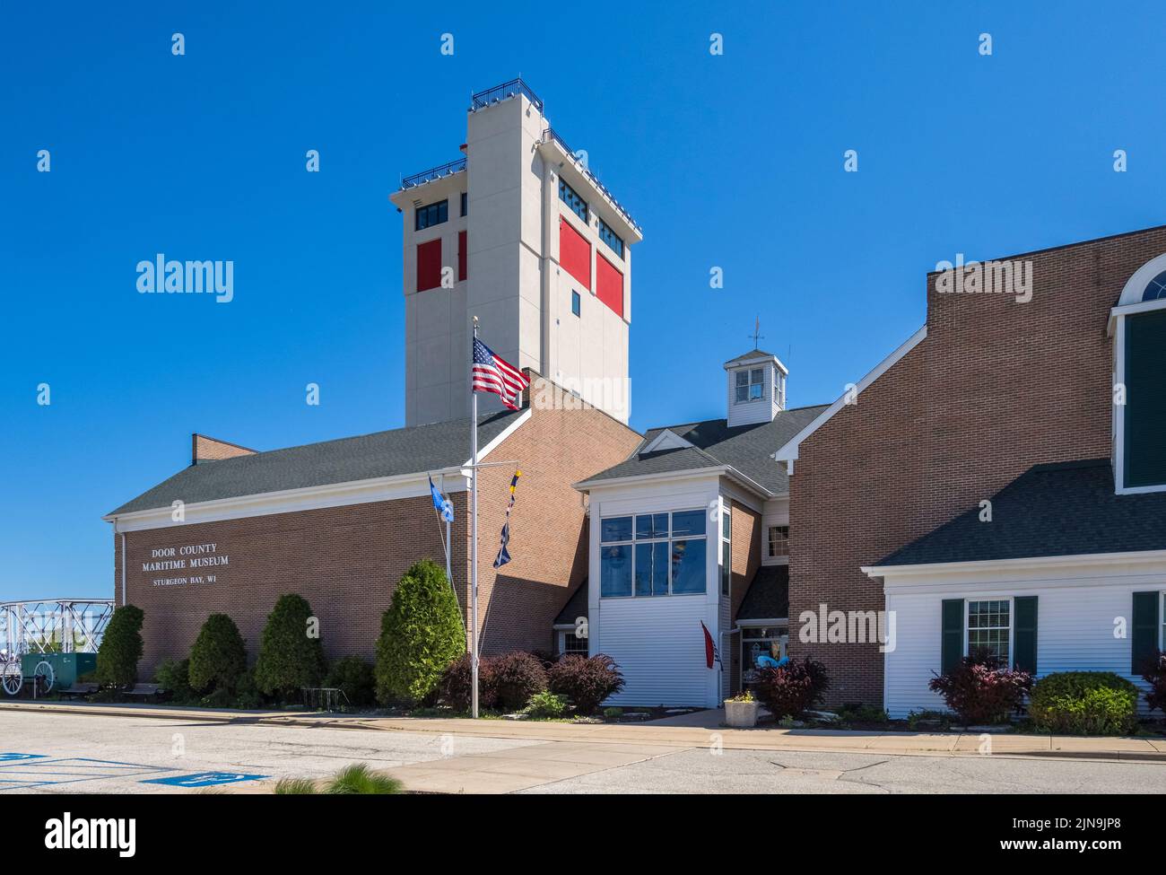 Door County Maritime Museum a Sturgeon Bay, Wisconsin, USA Foto Stock