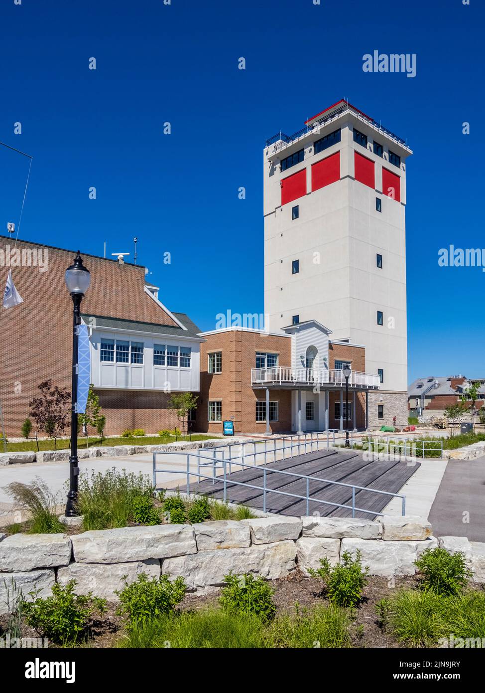 Door County Maritime Museum a Sturgeon Bay, Wisconsin, USA Foto Stock