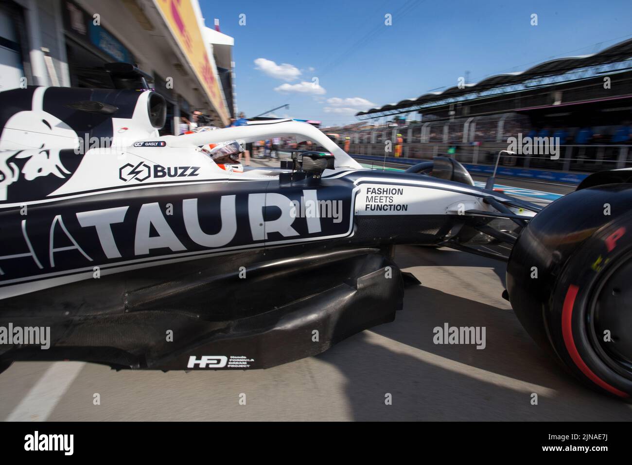 Mogyorod, Ungheria. Luglio 29th 2022. Formula 1 Gran Premio d'Ungheria a Hungaroring, Ungheria. Nella foto: Pierre Gasly (fra) di AlphaTauri durante la seconda sessione di prove Foto Stock