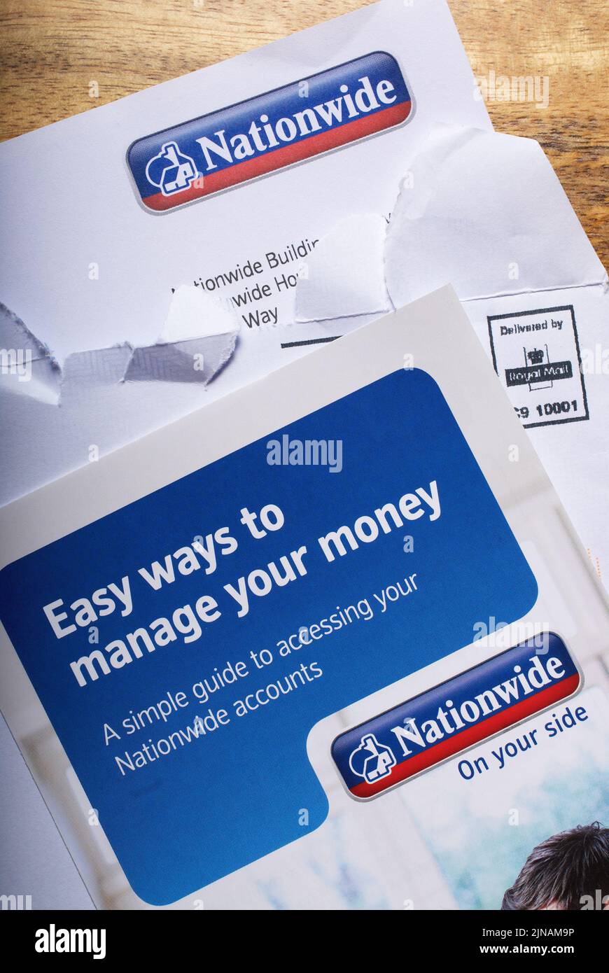 Direct mail da Nationwide Building Society Foto Stock