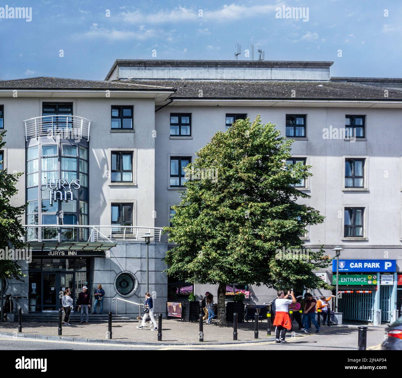 Jurys Inn, Quay Street, Galway, Irlanda. Un hotel a quattro stelle con 130 camere da letto. Foto Stock