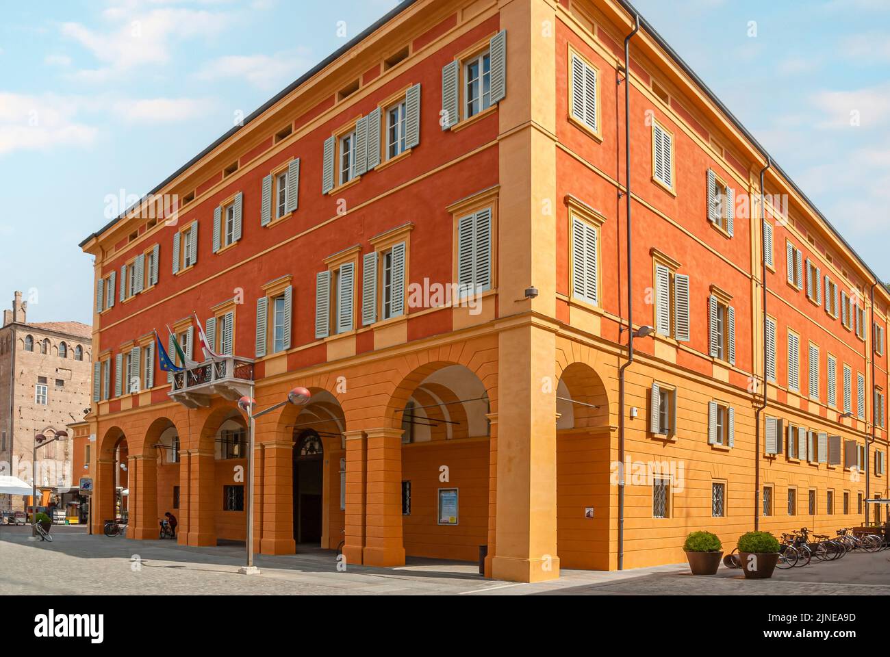 Palazzo Comunale di Carpi in Emilia Romagna Foto Stock
