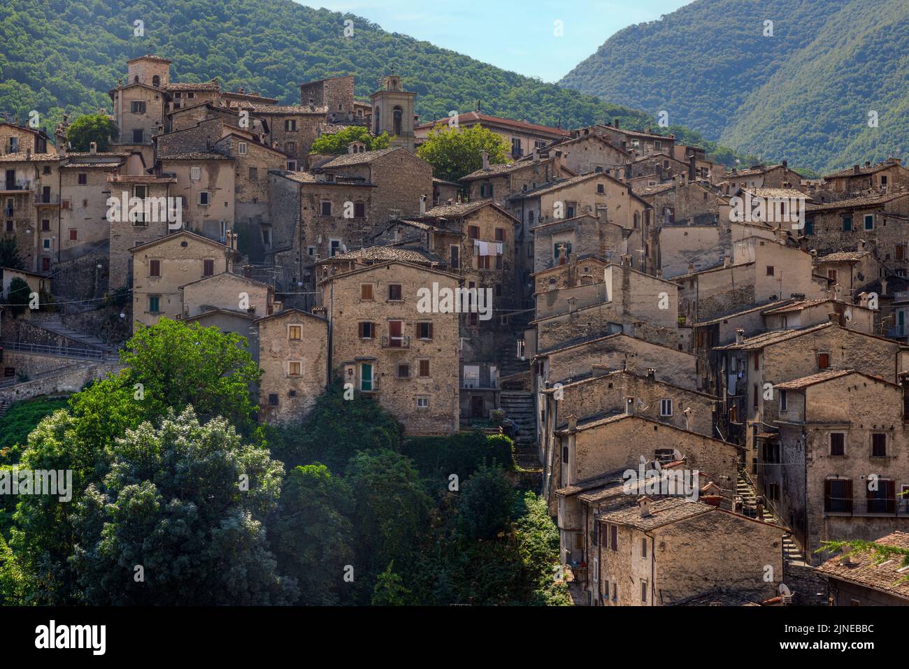 Scanno, Aquila, Abruzzo, Italia Foto Stock