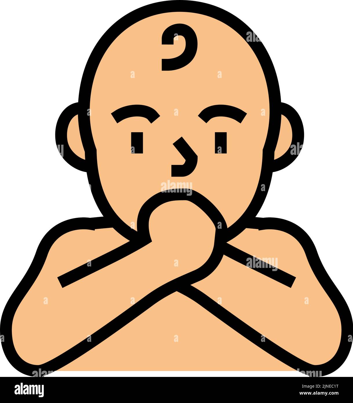 immagine vettoriale dell'icona a colori a riflessione Illustrazione Vettoriale