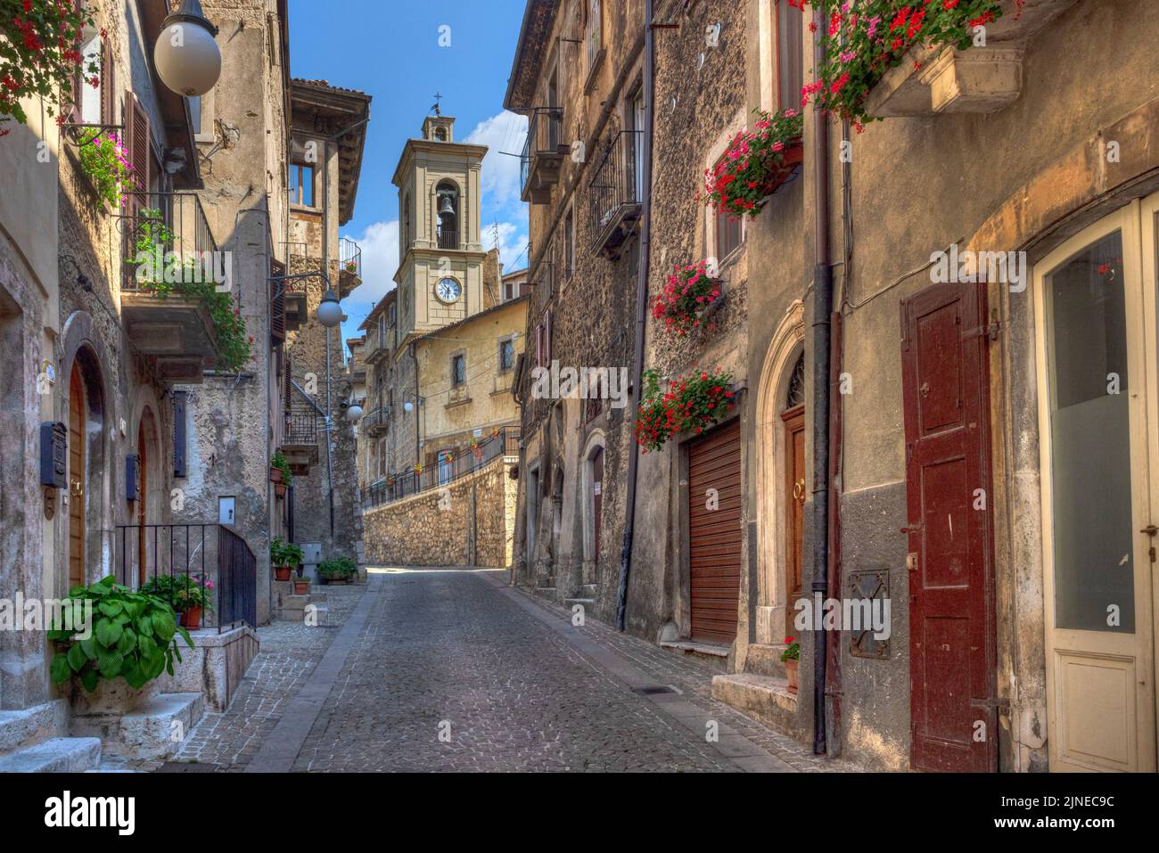 Scanno, Aquila, Abruzzo, Italia Foto Stock