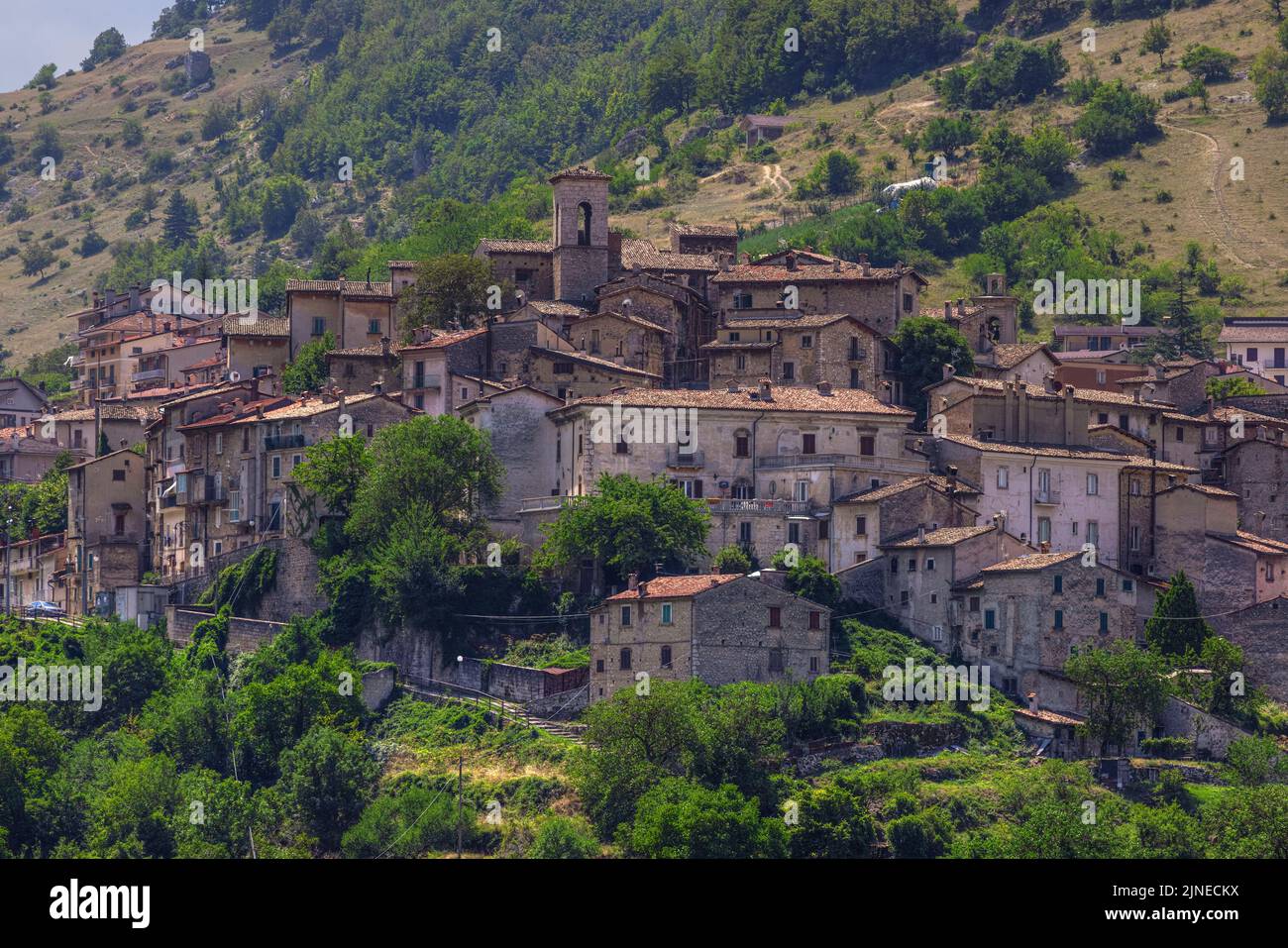 Scanno, Aquila, Abruzzo, Italia Foto Stock
