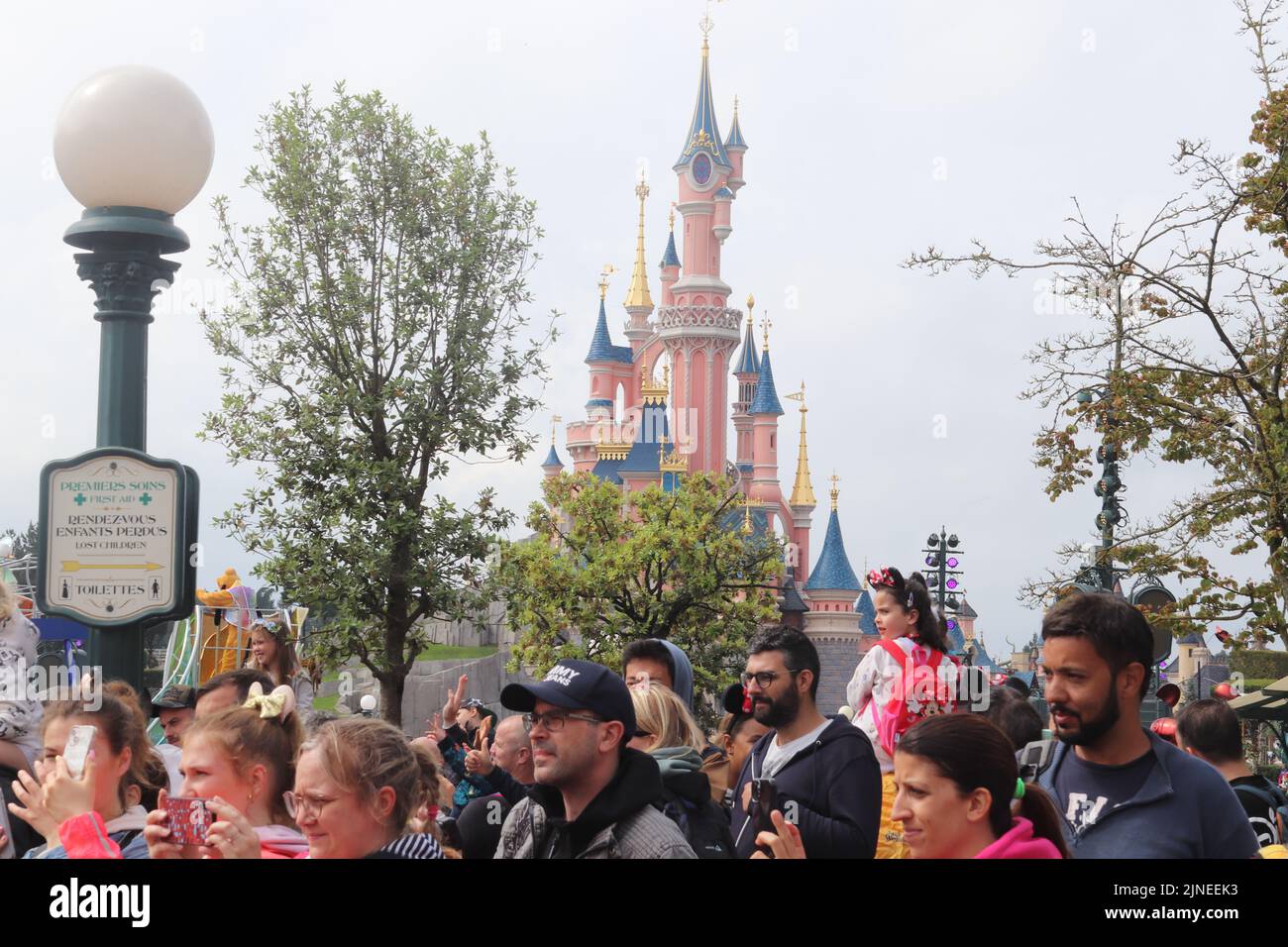 Disneyland Parigi Francia, festeggia 30 anni di magia, inaugurale nel 1992 Foto Stock