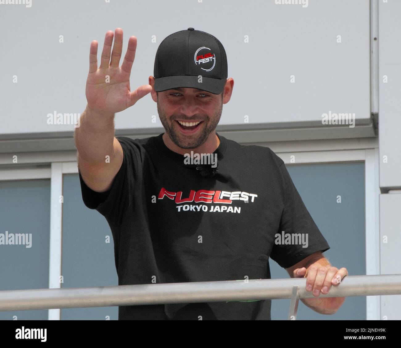 Oyama, Giappone. 11th ago, 2022. L'attore Cody Walker partecipa al 'FUELFEST, Giappone., . Foto di Keizo Mori/UPI Credit: UPI/Alamy Live News Foto Stock