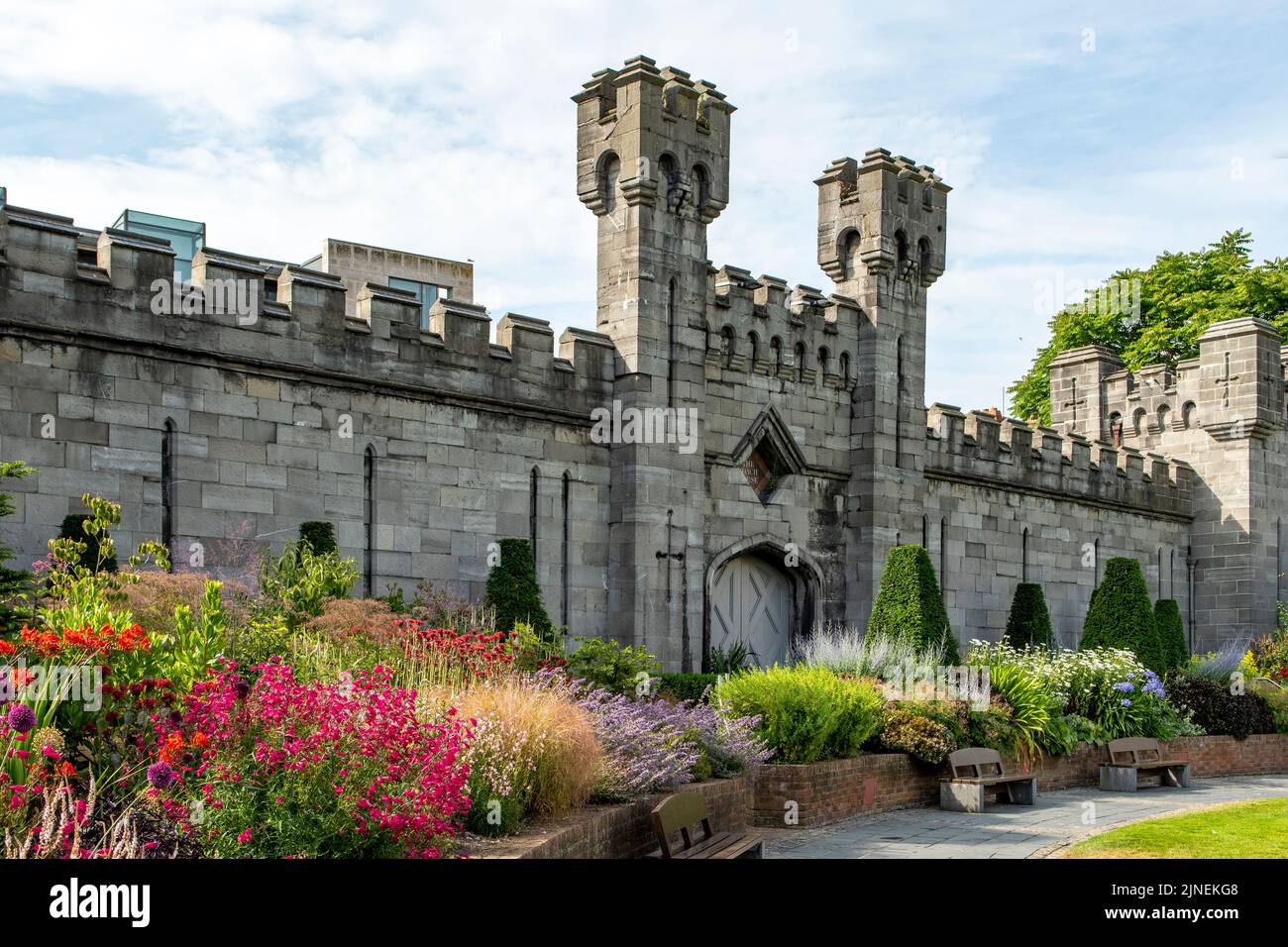 La Coach House, il Castello di Dublino, Dublino, Irlanda Foto Stock