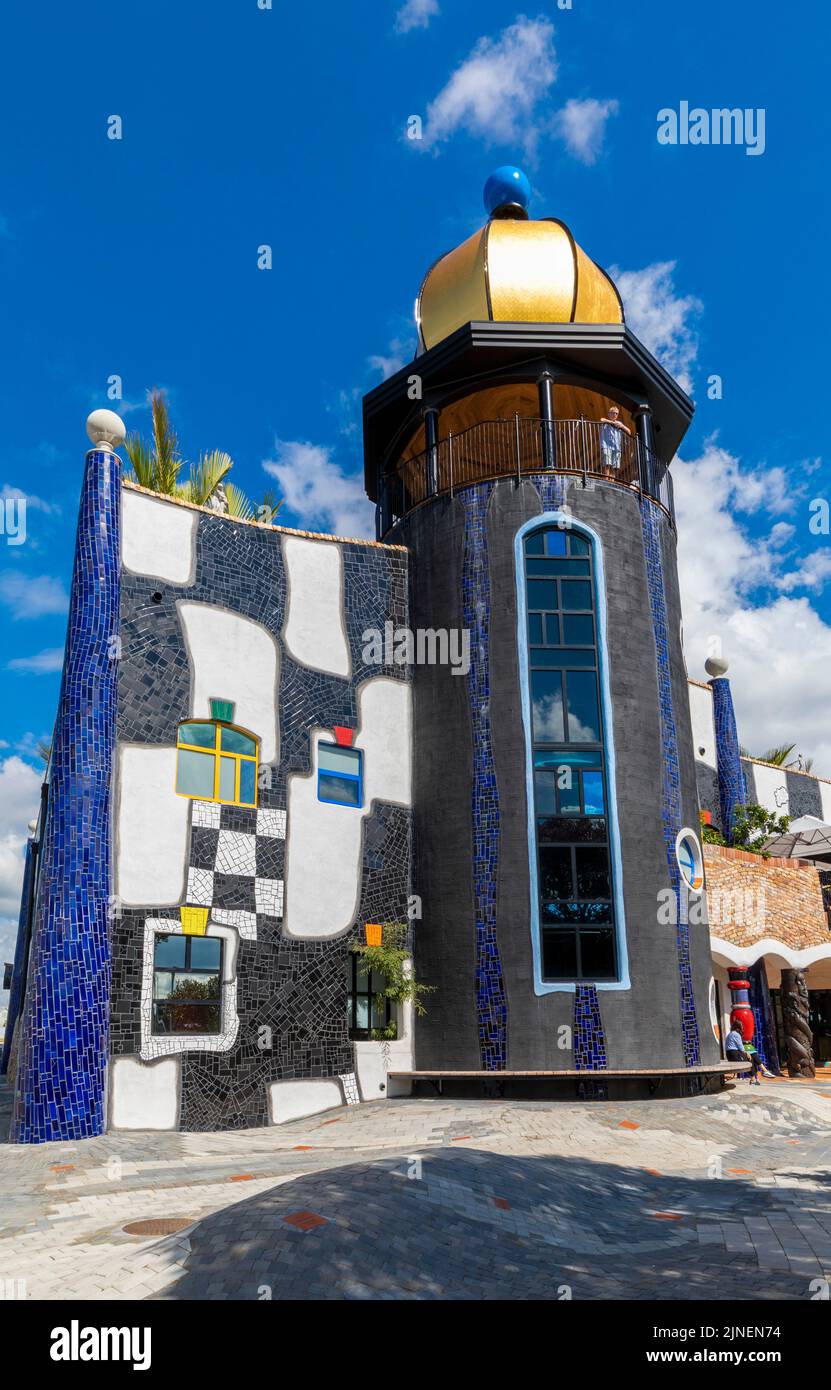 Hundertwasser Art Centre, Whangarei, Nuova Zelanda Foto Stock