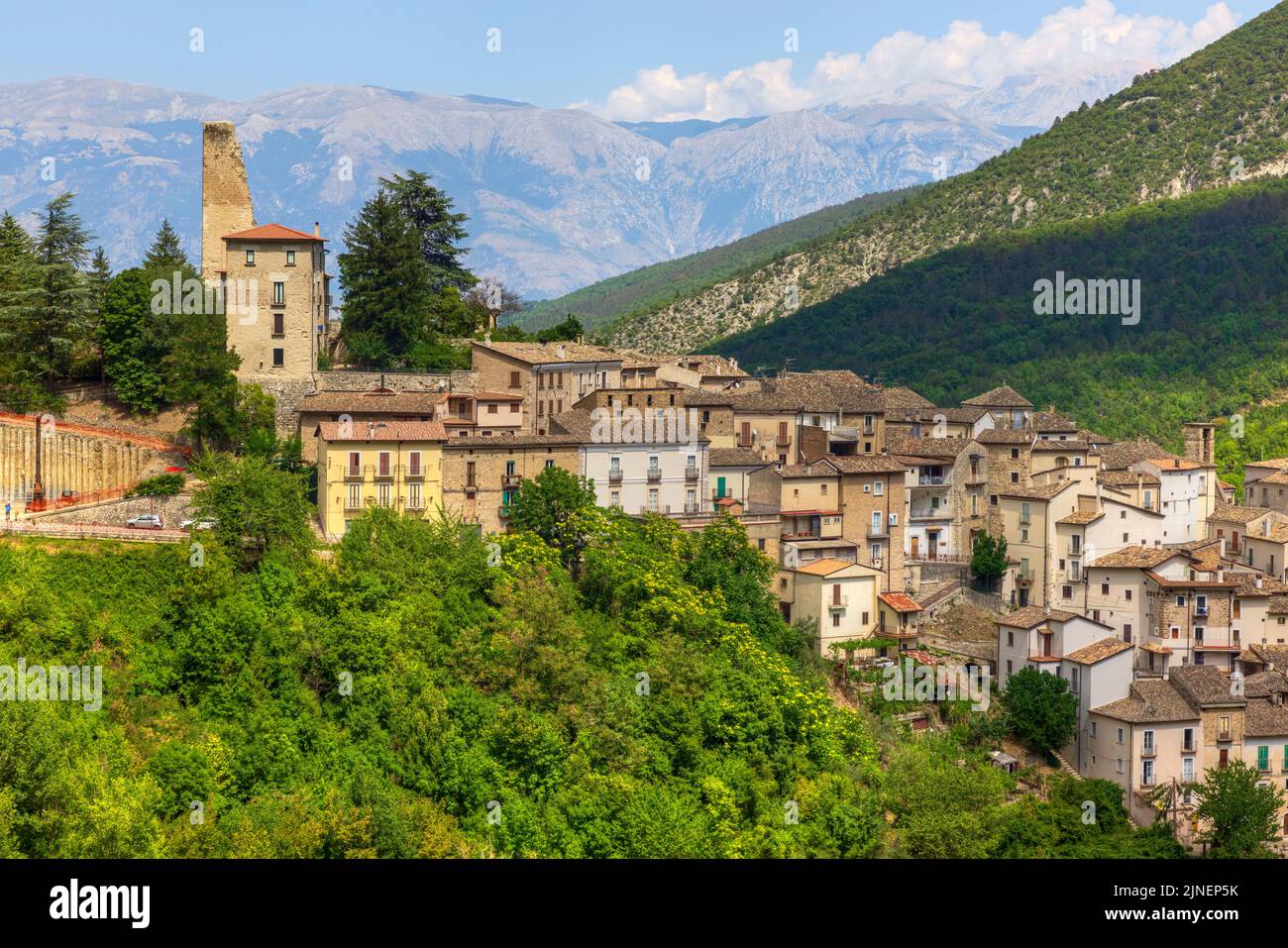 Anversa, Aquila, Abruzzo, Italia Foto Stock