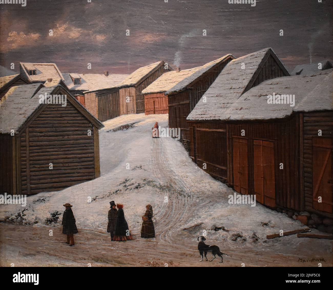 Jan van Kessel. Bey the Heiligewegspoort su Amsterdam. 1660-1680. Il Museo Nazionale d'Arte Foto Stock