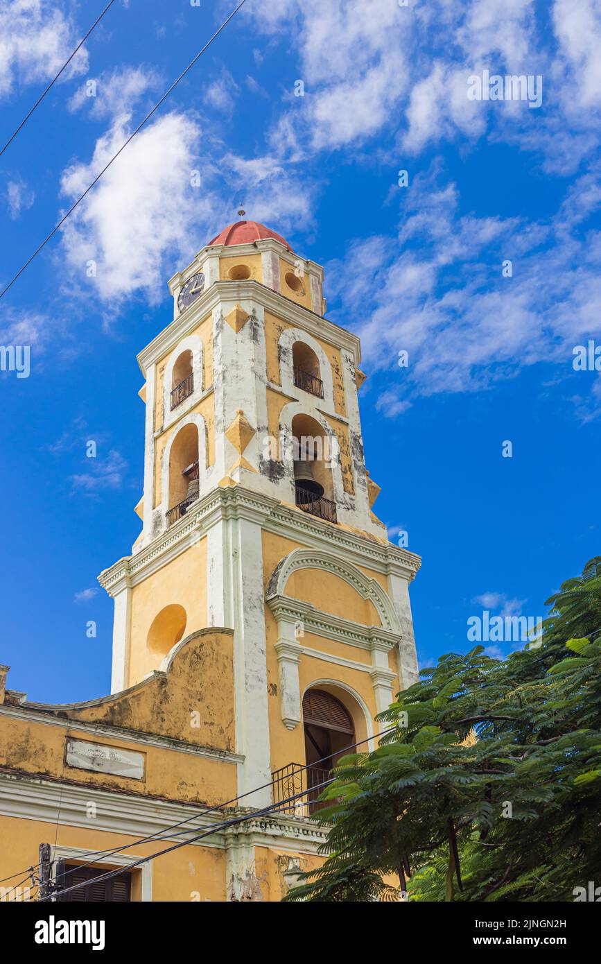 Vista sulla città di Trinidad su Cuba Foto Stock