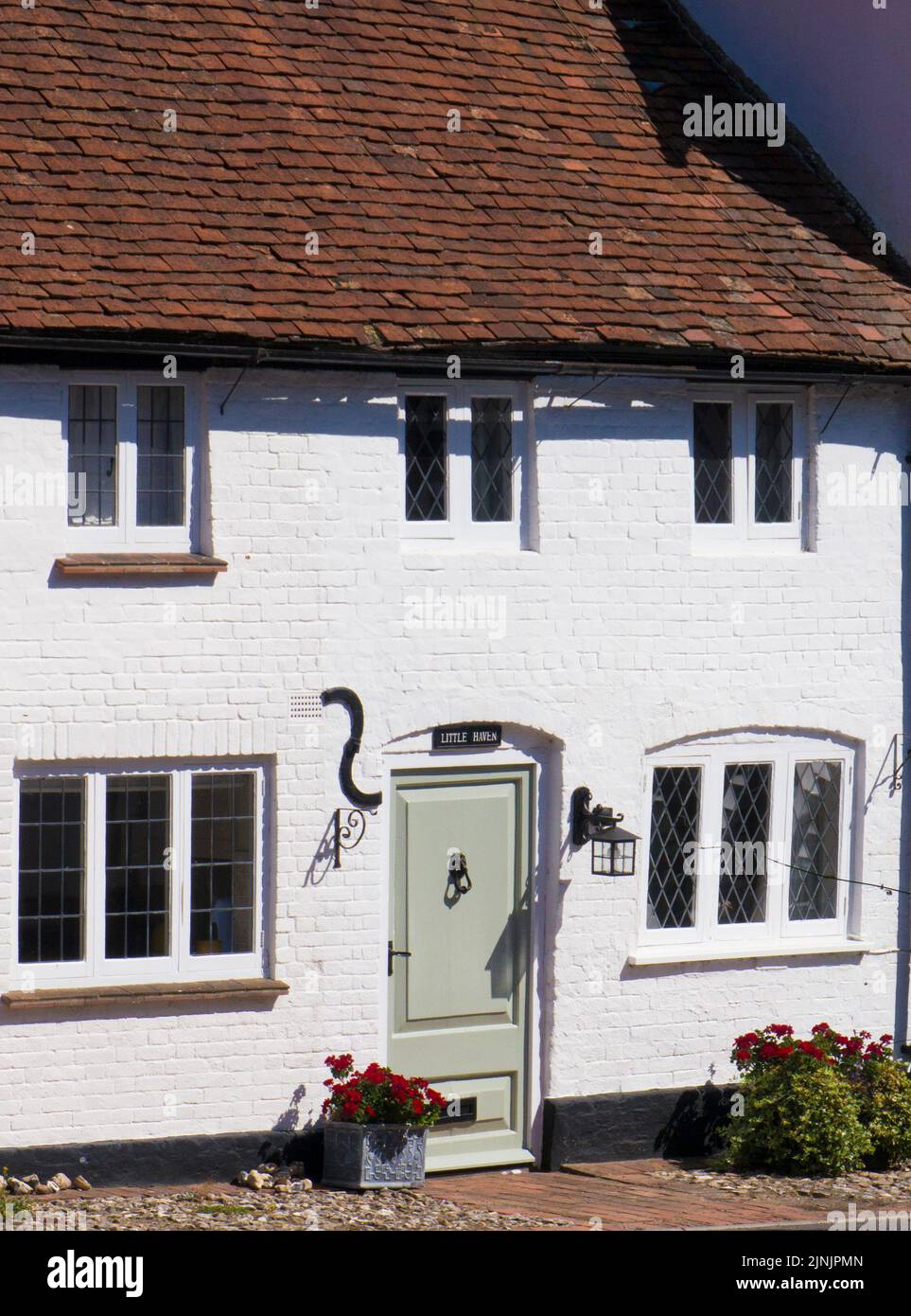 Villaggio cottage Odiham, Hampshire Foto Stock