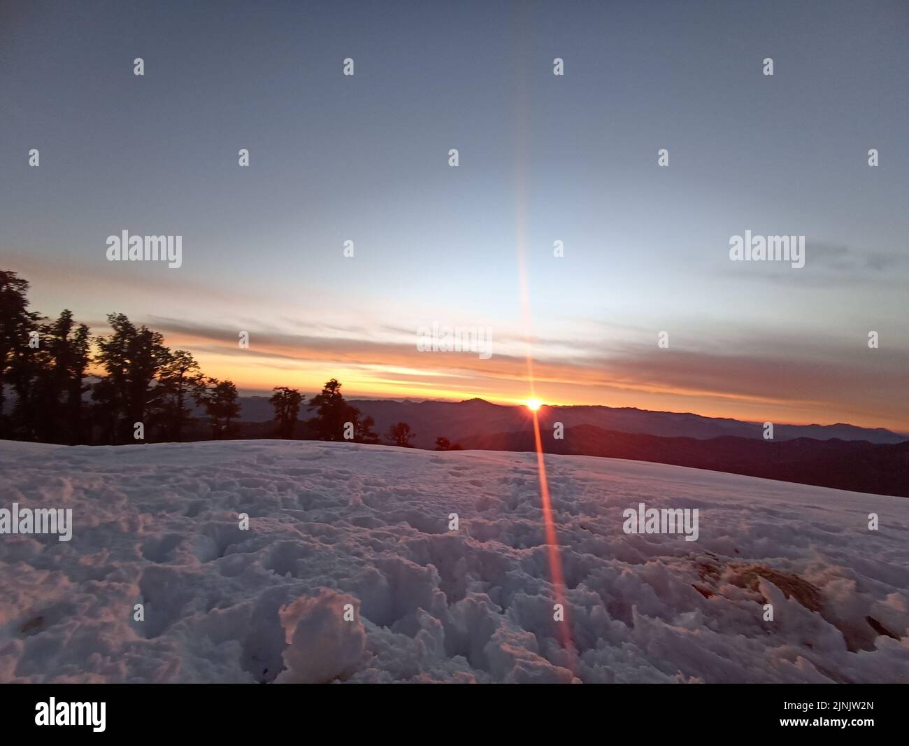 Un bel momento del viaggio di Dharampal Foto Stock