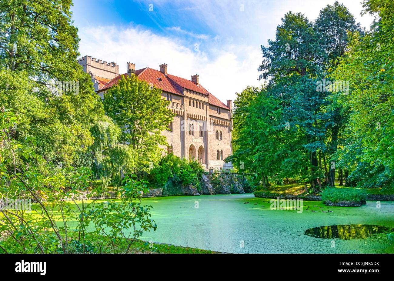 schloss seiersdorf, landkreis bautzen, seiersdorf Foto Stock